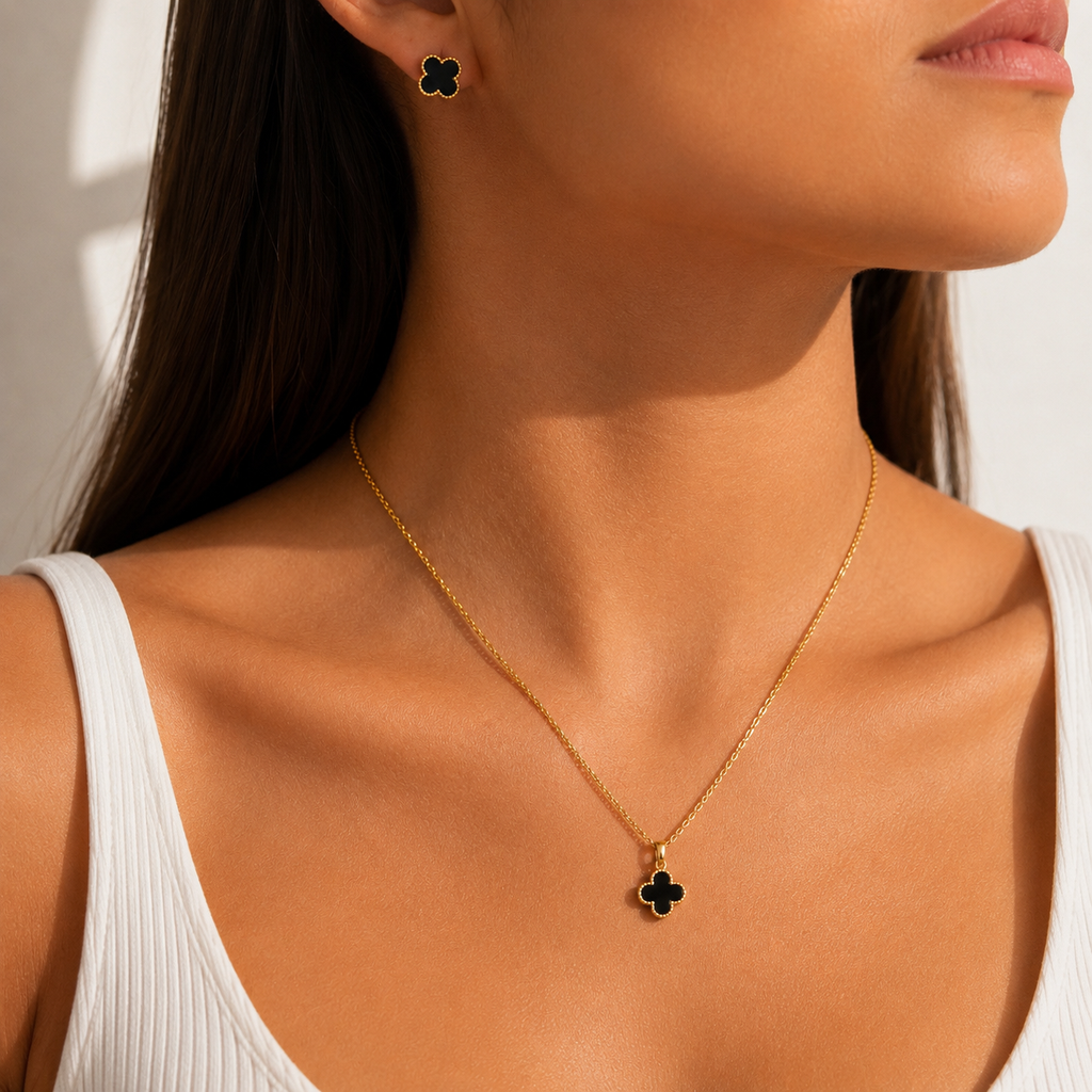 Conjunto Trebol Noir