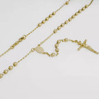 Rosario Jesus Crucificado 3.5 mm 45 Cms